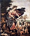 Filippino Lippi Allegory of Music or Erato painting